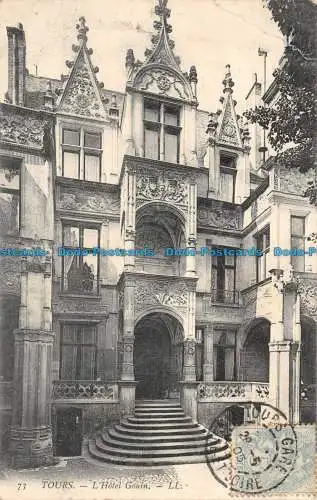 R142724 Touren. LHotel Gouin. LL. 1905