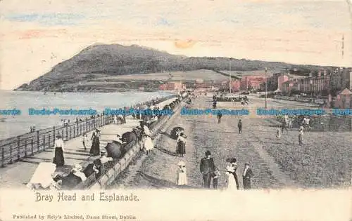 R141148 Bray Head und Esplanade. Helys Limited. 1903