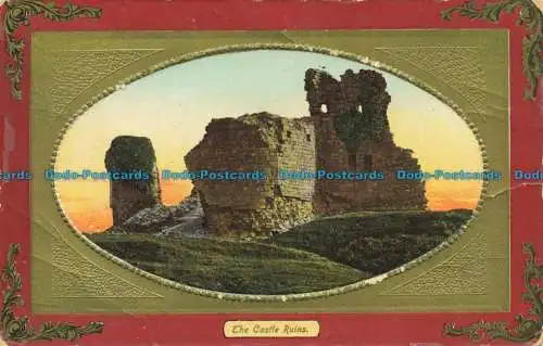 R640672 Die Burgruine. Postkarte