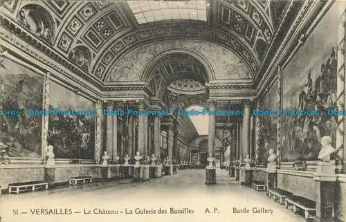 R639876 Versailles. Battle Gallery. A. Papeghin