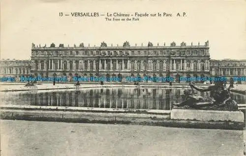 R6399879 Versailles. Die Vorderseite im Park. A. Papeghin