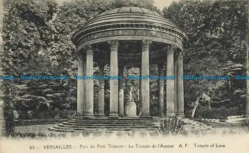 R639881 Versailles. Tempel der Liebe. A. Papeghin