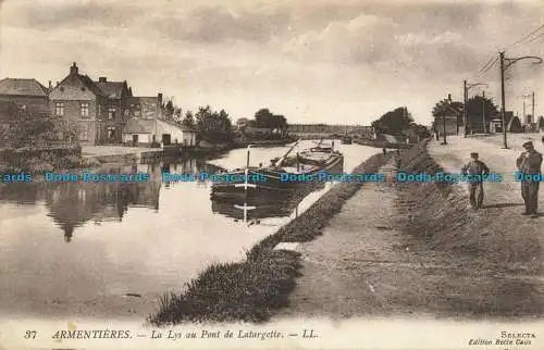 R640929 Armentieres. Die Lilie an der Latargette-Brücke. LL. 37. Ausgewählt. Bette Caux