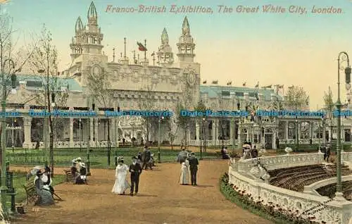 R640763 London. Die große weiße Stadt. Franco British Exhibition. Valentinstag