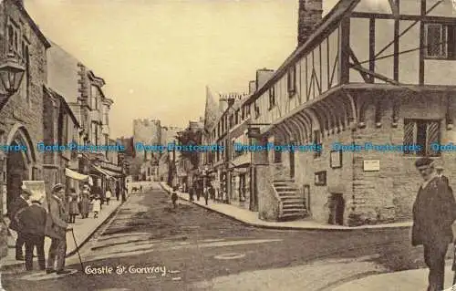 R640827 Conway. Castle St. T.H. Smith. Postkarte