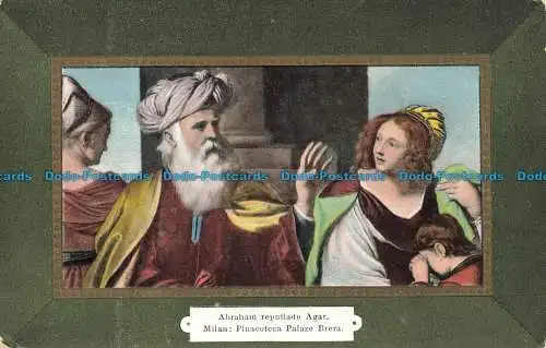R640019 Mailand. Pinakothek Palaze Brera. Abraham Ruf Hagar. Nein. 28