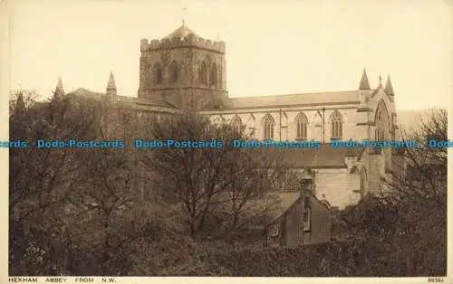 R641038 Hexham Abbey aus N.W. Photochrom