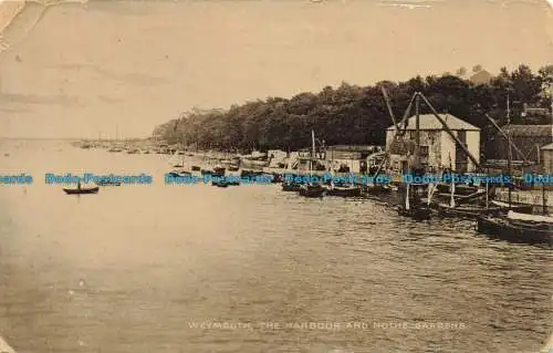 R640882 Weymouth. Der Hafen und die Nothe-Gärten. 1924