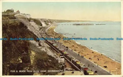 R641070 Bournemouth. Pier und Strand aus Aluminiumchina