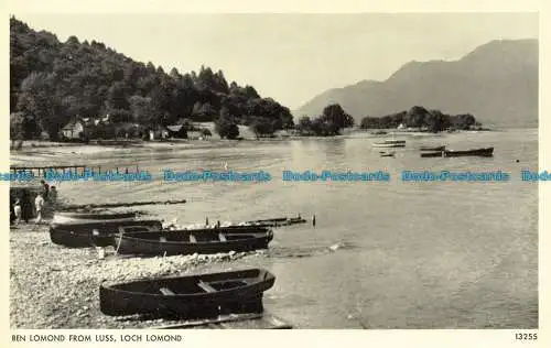 R641073 Loch Lomond. Ben Lomond aus Luss. J. Lachs