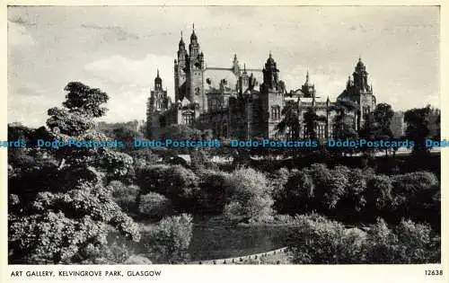 R641075 Glasgow. Kunstgalerie. Kelvingrove Park. J. Lachs