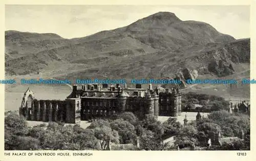 R641078 Edinburgh. Der Palast von Holyrood House. J. Lachs