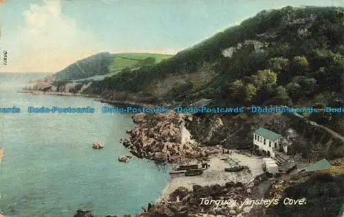 R641082 Torquay. Ansteys Cove. F. Frith. 1908