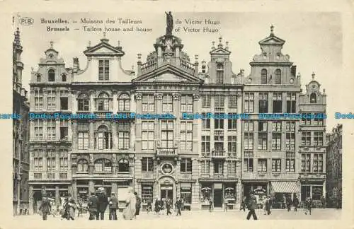 R641137 Brüssel. Schneiderhaus und Haus von Victor Hugo. P.I. B