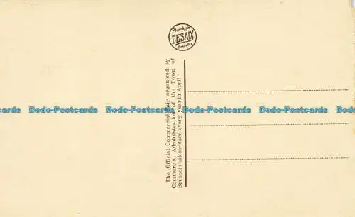 R641242 Brüssel. Rathaus. Vorraum im ersten Stock. E. Desaix. Marke Dep