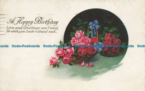 R641419 Alles Gute zum Geburtstag. Nein. 1004. 1922