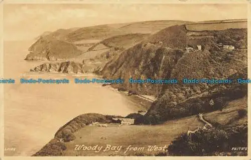 R641463 Woody Bay aus dem Westen. F. Frith