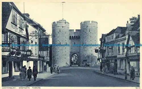 R641503 Canterbury. Westgate Towers. Photochrom