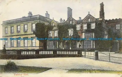 R641522 Farnley Hall. William Walker. Postkarte