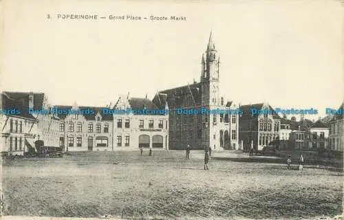 R641610 Poperinghe. Grand Place. Sansen Vanneste