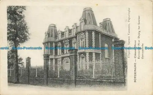 R641614 Poperinghe. Schloss Dhont. Sansen Vanneste. E. Le Deley