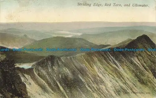 R641622 Schrittkante. Red Tarn. und Ullswater. Lowe. 1905