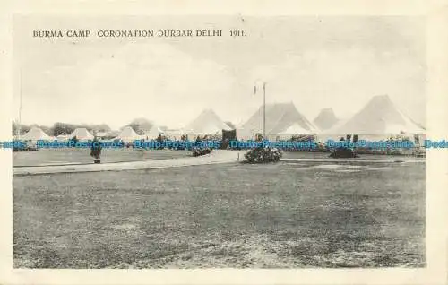 R641669 Delhi. Krönungsdurbar. Burma Camp. H.A. Mirza. 1911