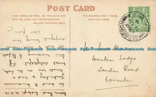 R641706 Windermere. Bogenheit. Postkarte. 1914