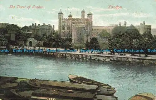 R641716 London. Der Tower of London. Postkarte