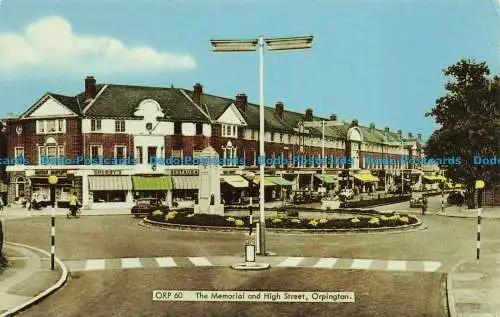 R641747 Orpington. Das Memorial und die High Street. F. Frith