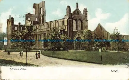 R641783 Leeds. Kirkstall Abbey. Hartmann. 1904