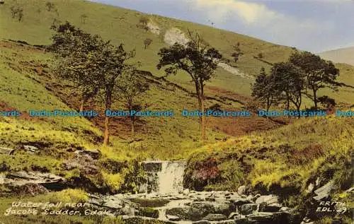 R641827 Edale. Wasserfall in der Nähe von Jacob Ladder. F. Frith