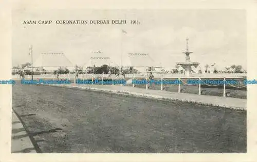 R641903 Delhi. Krönungsdurbar. Asam Camp. H.A. Mirza. 1911