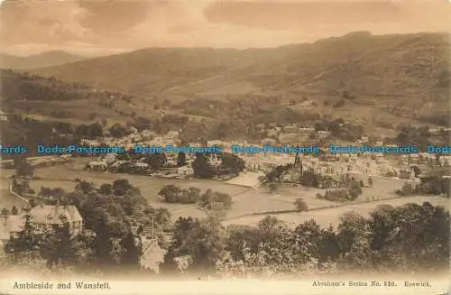 R641923 Ambleside und Wansfell. Abraham Seriennr. 826