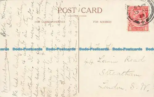 R641950 Kathedrale von Canterbury. Postkarte. 1923