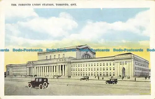 R641960 Ont. Toronto. Die Toronto Union Station. Ballantine Bros