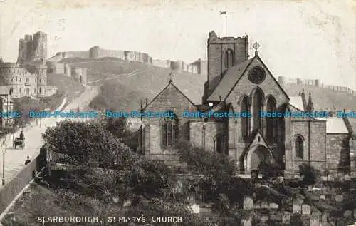 R641969 Scarborough. St. Mary Kirche. T.T. und S. Queen Serie. 1904