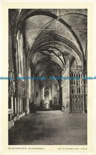 R642037 Kathedrale von Winchester. Der S. Presbyteriumgang. Tuck