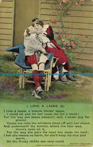 R642118 Ich liebe eine Lassie. Bamforth. Seriennr. 4697. 4