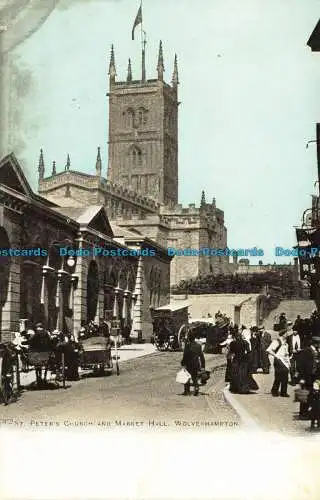 R642146 Wolverhampton. Peterskirche und Markthalle. E.T.W.D