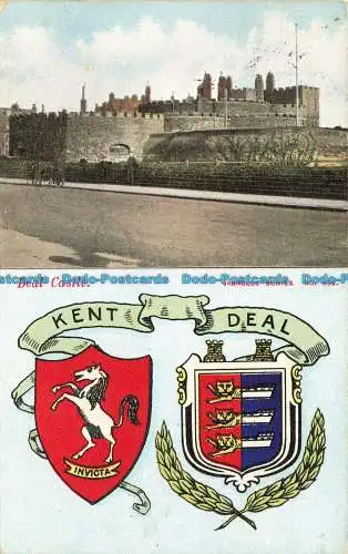 R642663 Kent. Deal Castle. Jarrold Serie Nr. 832. 1919