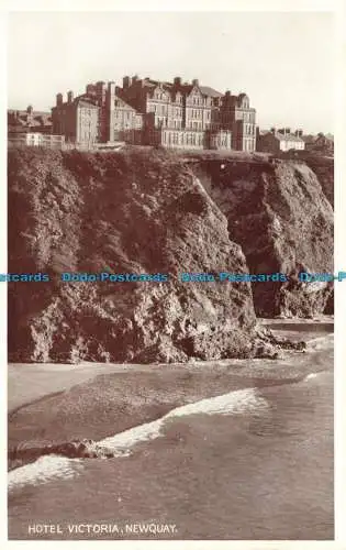 R642302 Newquay. Hotel Victoria. Postkarte