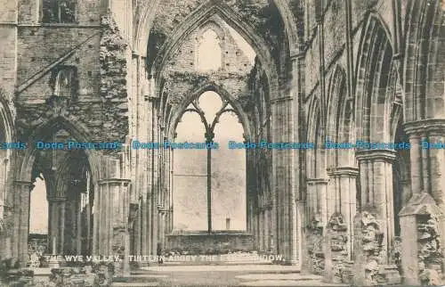 R642772 Das Wye Valley. Tintern Abbey das Endfenster. Tuck. Nr. 2251