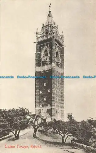 R642307 Bristol. Cabot Tower. Harvey Barton