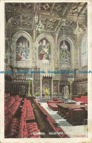 R642335 London. House of Lords. G.D. und D. 1905