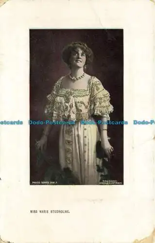 R642807 Miss Marie Studholme. Philco Publishing. Serie 2091. F.W. und D. Downe