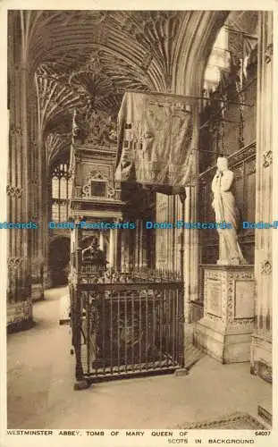 R642809 Westminster Abbey. Grab von Maria, Königin der Schotten im Hintergrund. Photochrom