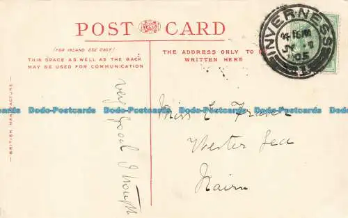 R642383 Pass von Killiecrankie und Beny Gloe. 1905