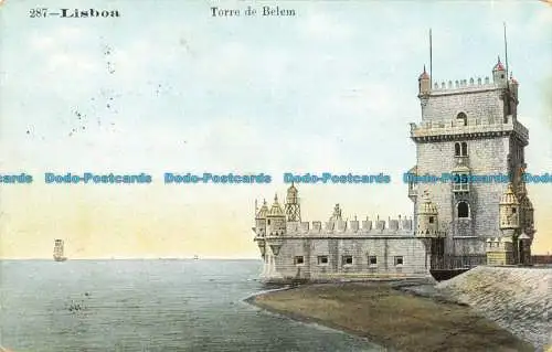 R643475 Lissabon. Turm von Belem. Rocha