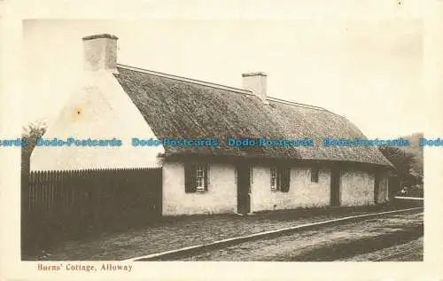 R643484 Alloway. Burns Cottage. G.W.W